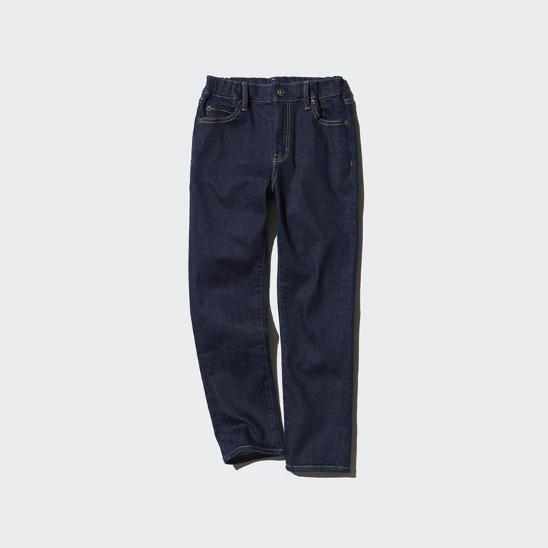 Uniqlo Ultra Stretch Soft Kids' Jeans Blue  US |  PRWQ-90283