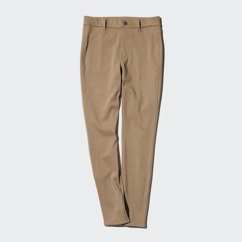 Uniqlo Ultra Stretch Women Leggings Brown  US |  NTKY-54821