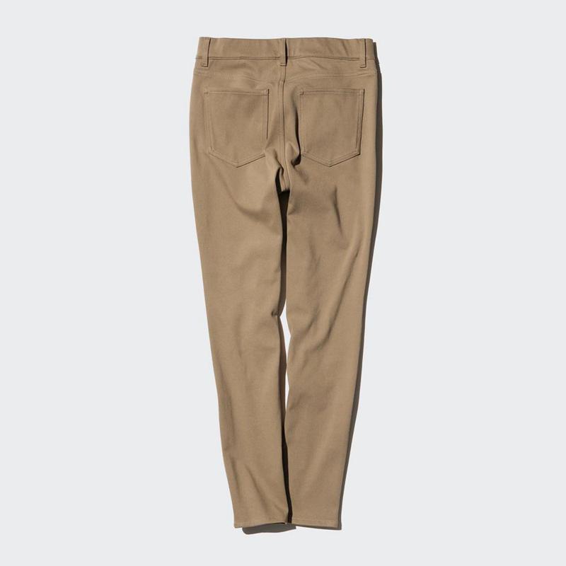 Uniqlo Ultra Stretch Women Leggings Brown  US |  NTKY-54821