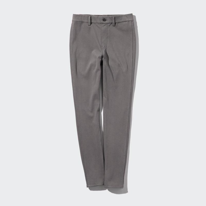 Uniqlo Ultra Stretch Women Leggings Grey  US |  GPUE-84957