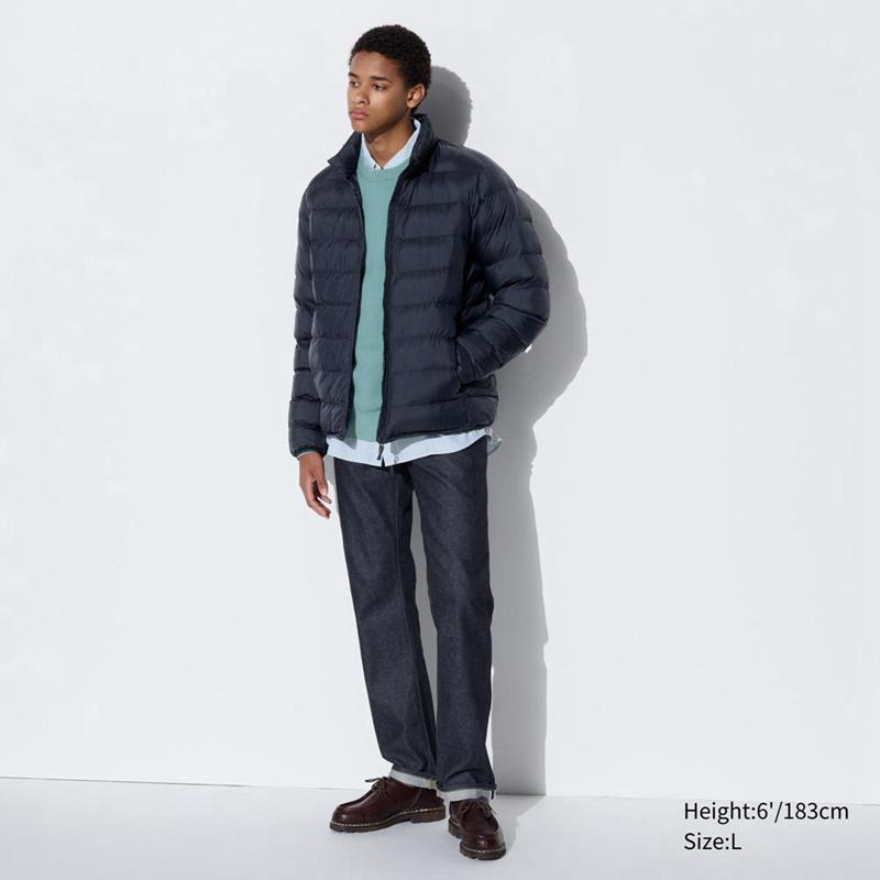 Uniqlo Warm Padded Men Jackets Navy  US |  GDLE-97531