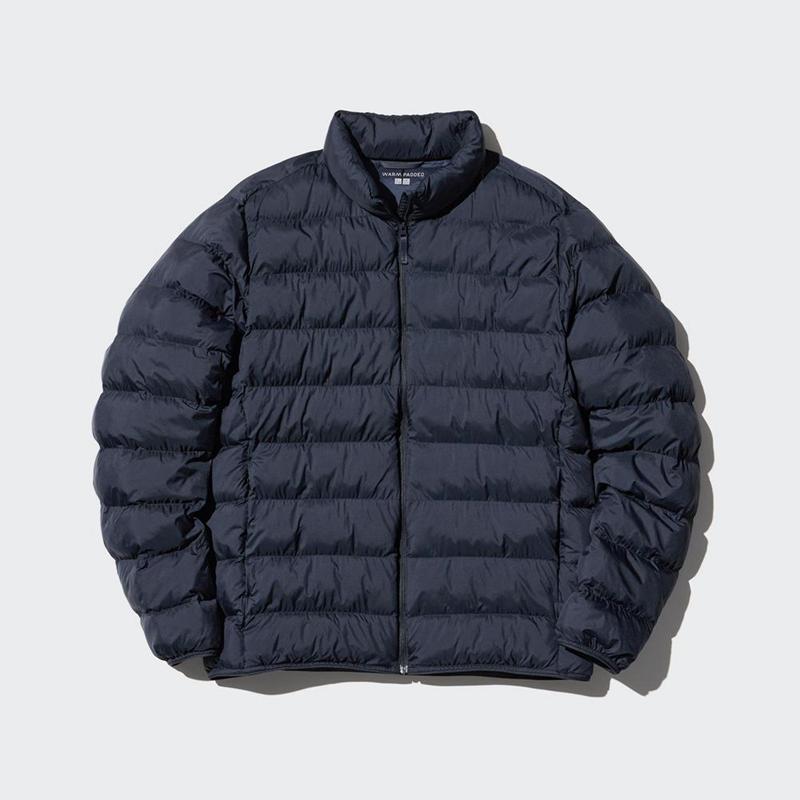 Uniqlo Warm Padded Men Jackets Navy  US |  GDLE-97531