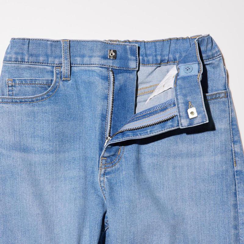 Uniqlo Wide (Zip-Fly) Kids' Jeans Blue  US |  SGDO-21485