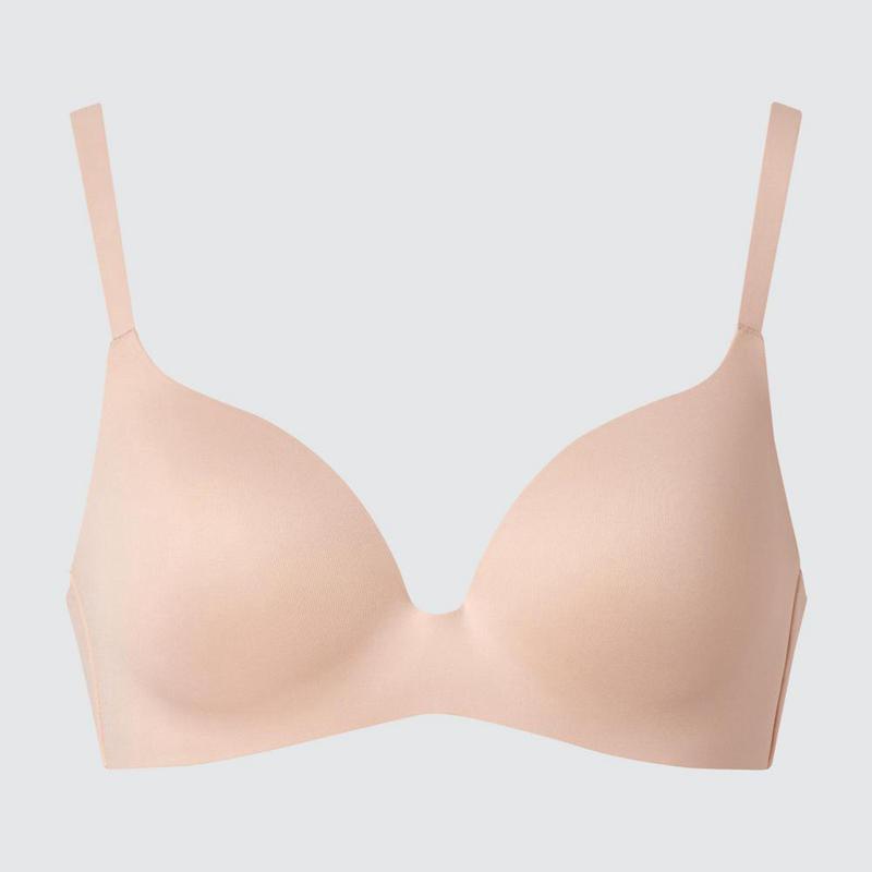 Uniqlo Wireless (3D Hold) Women Bras Black  US |  OTSN-50168