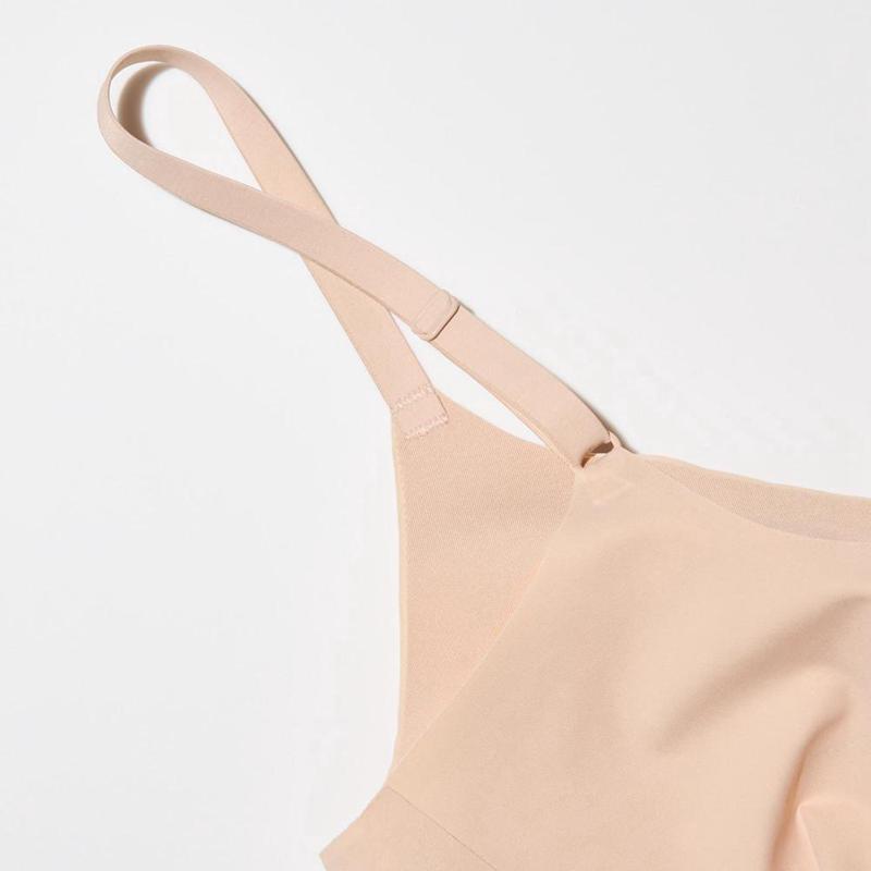 Uniqlo Wireless (Relax) Women Bras Beige  US |  QRMI-70182