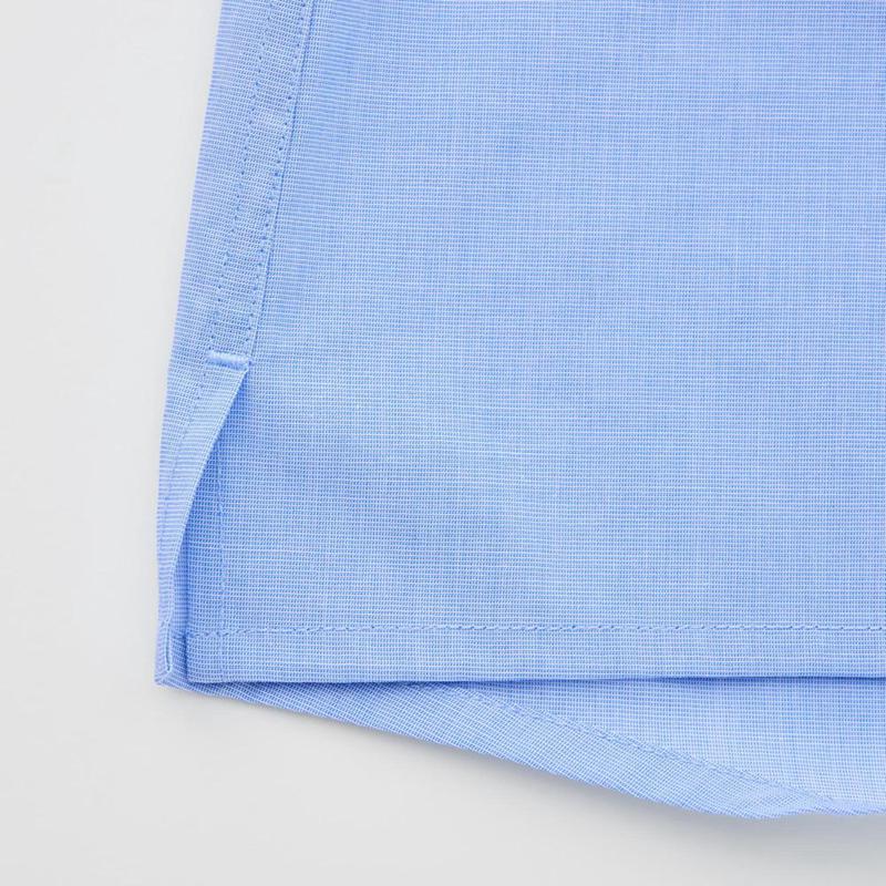 Uniqlo Woven Broadcloth Men Boxers Blue  US |  EWNS-85031