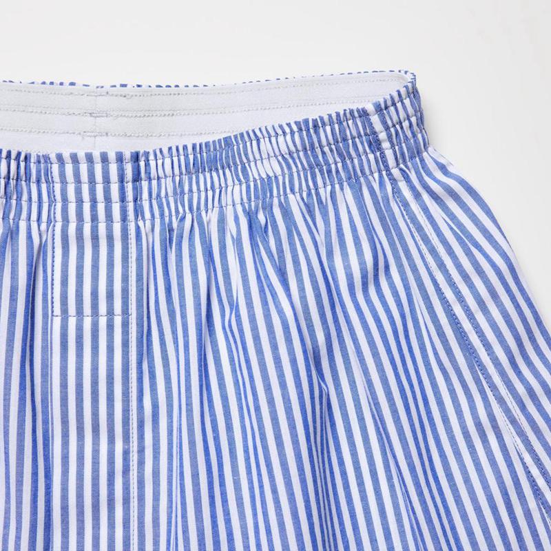 Uniqlo Woven (Check) Men Boxers Blue  US |  IUKG-70593