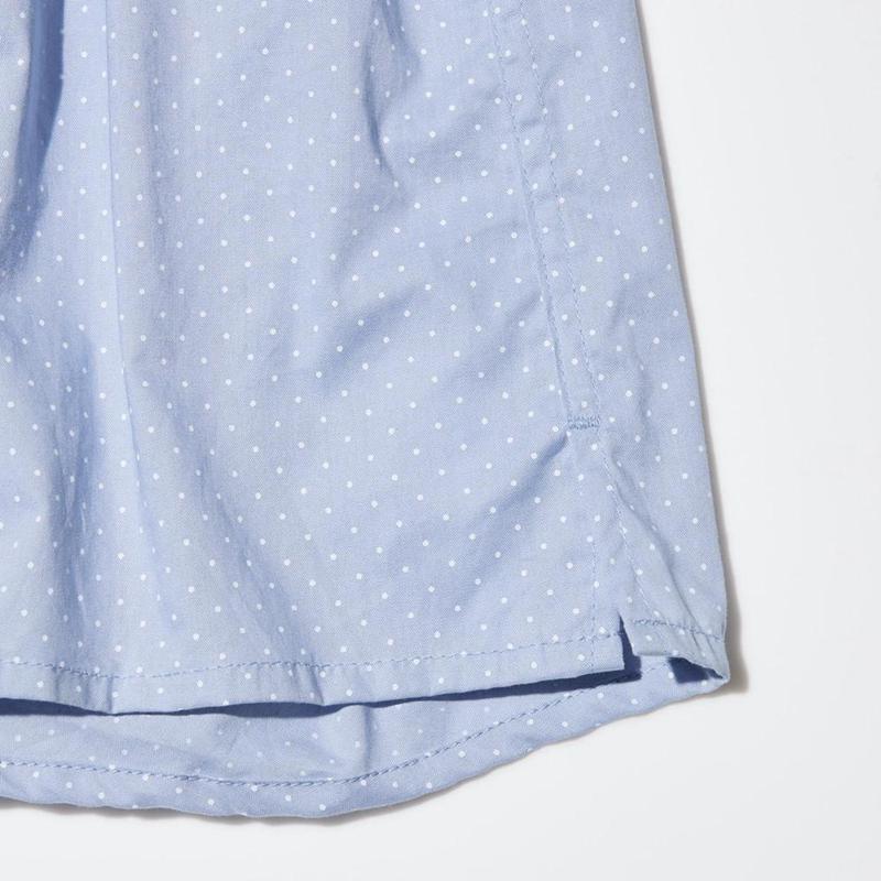 Uniqlo Woven (Dot) Men Trunks Blue  US |  QHZK-30412