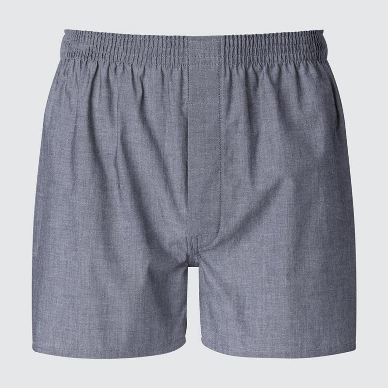 Uniqlo Woven Men Trunks Grey  US |  IUKV-19460